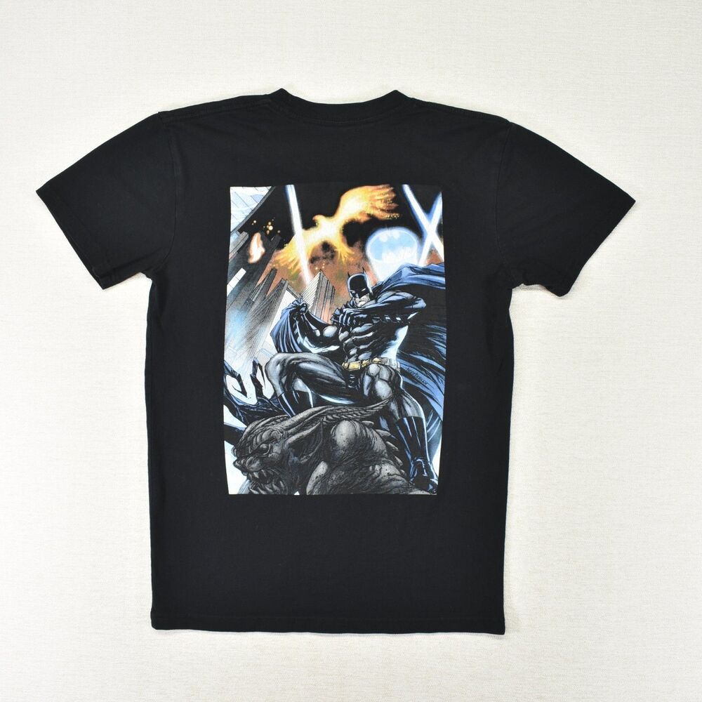Illenium x Batman Graphic T Shirt Small Black DC Comics EDM Merch Back Print